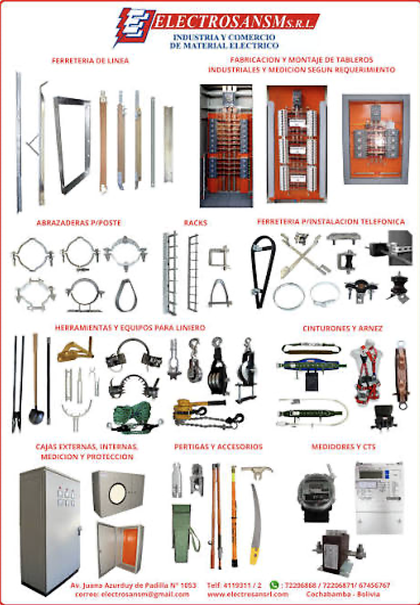 Electrosan electrical supplies and equipment catalog